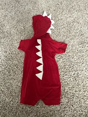 kate quinn Red Infant Hoodie with Mint Drawstring